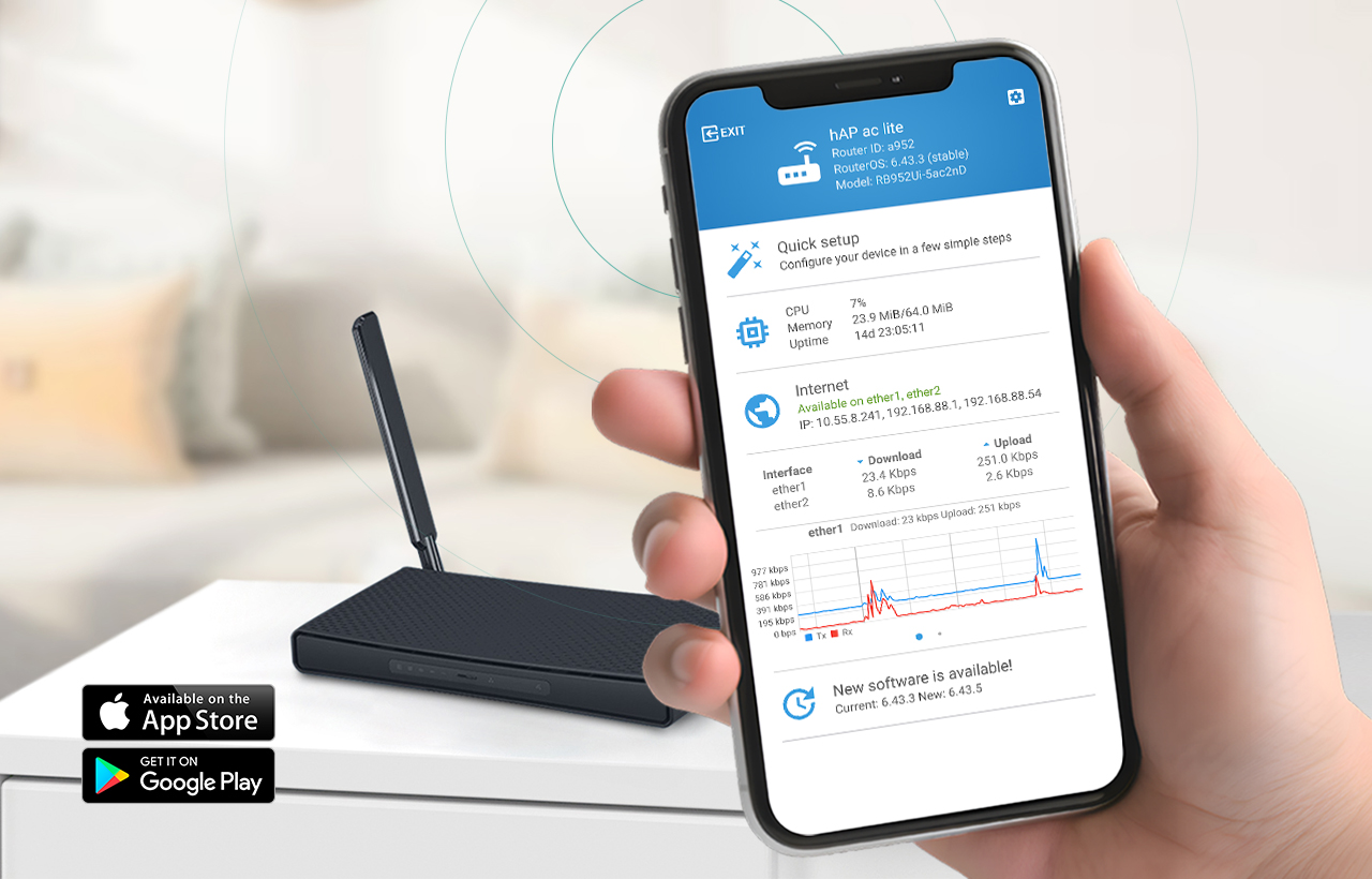 Mikrotik router login