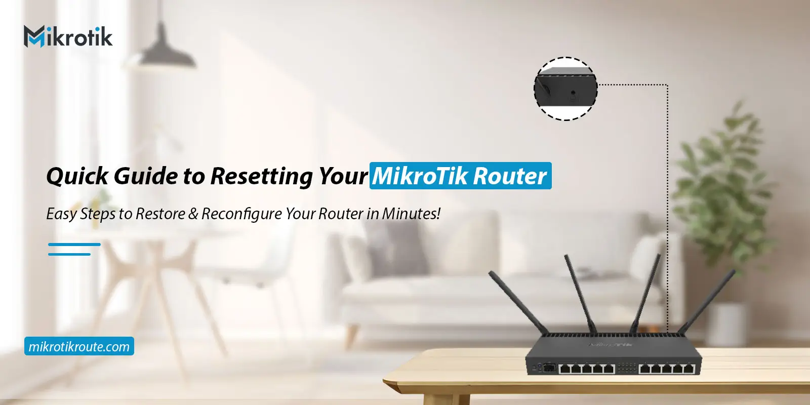 Mikrotik Reset Router